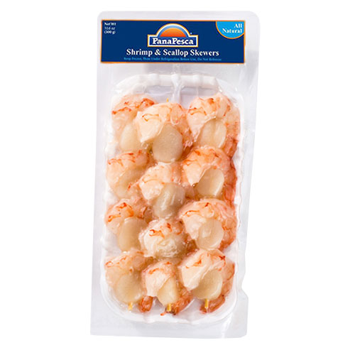 shrimp-scallop-skewers